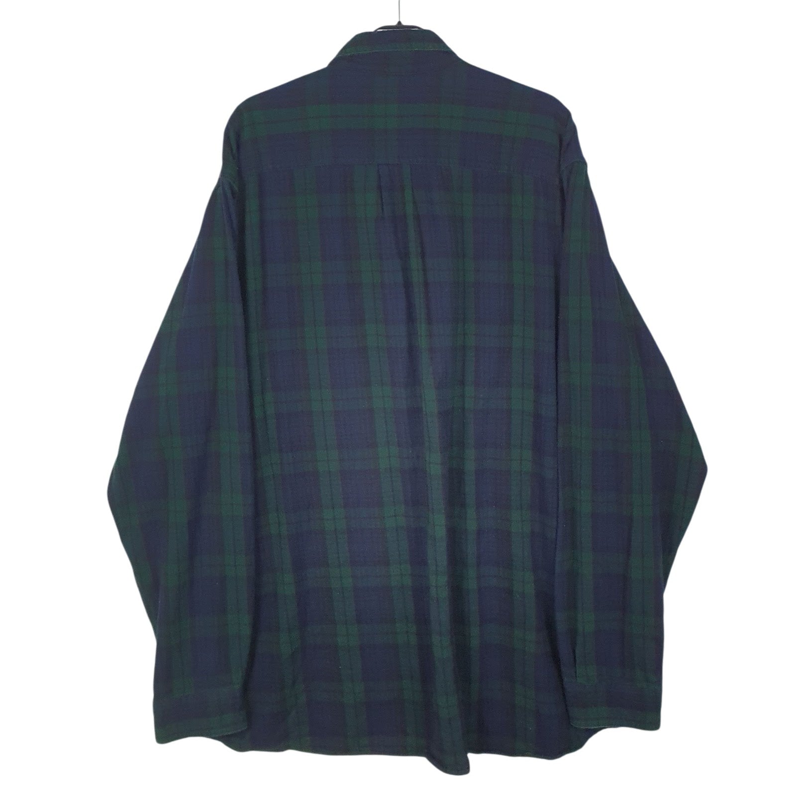 Mens Navy L.L.Bean Flannel  Shirt