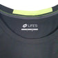 Mens Black Lotto Spellout  T Shirt