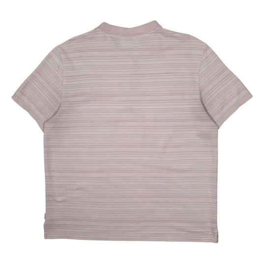 Mens Pink Calvin Klein  Hoodie Polo Shirt