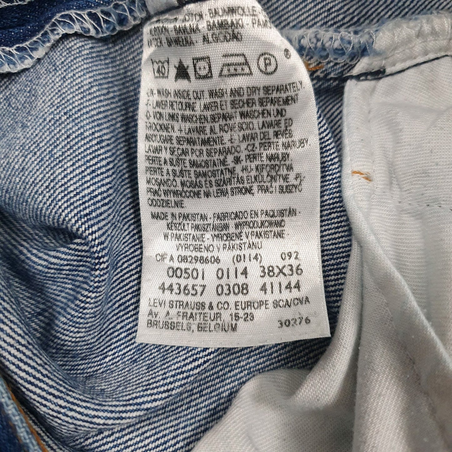 Mens Blue Levis   Jeans