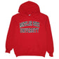 Mens Red Champion Montclair State University Hoodie Jumper