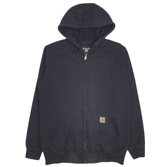 Mens Black Carhartt  Full Zip Jumper