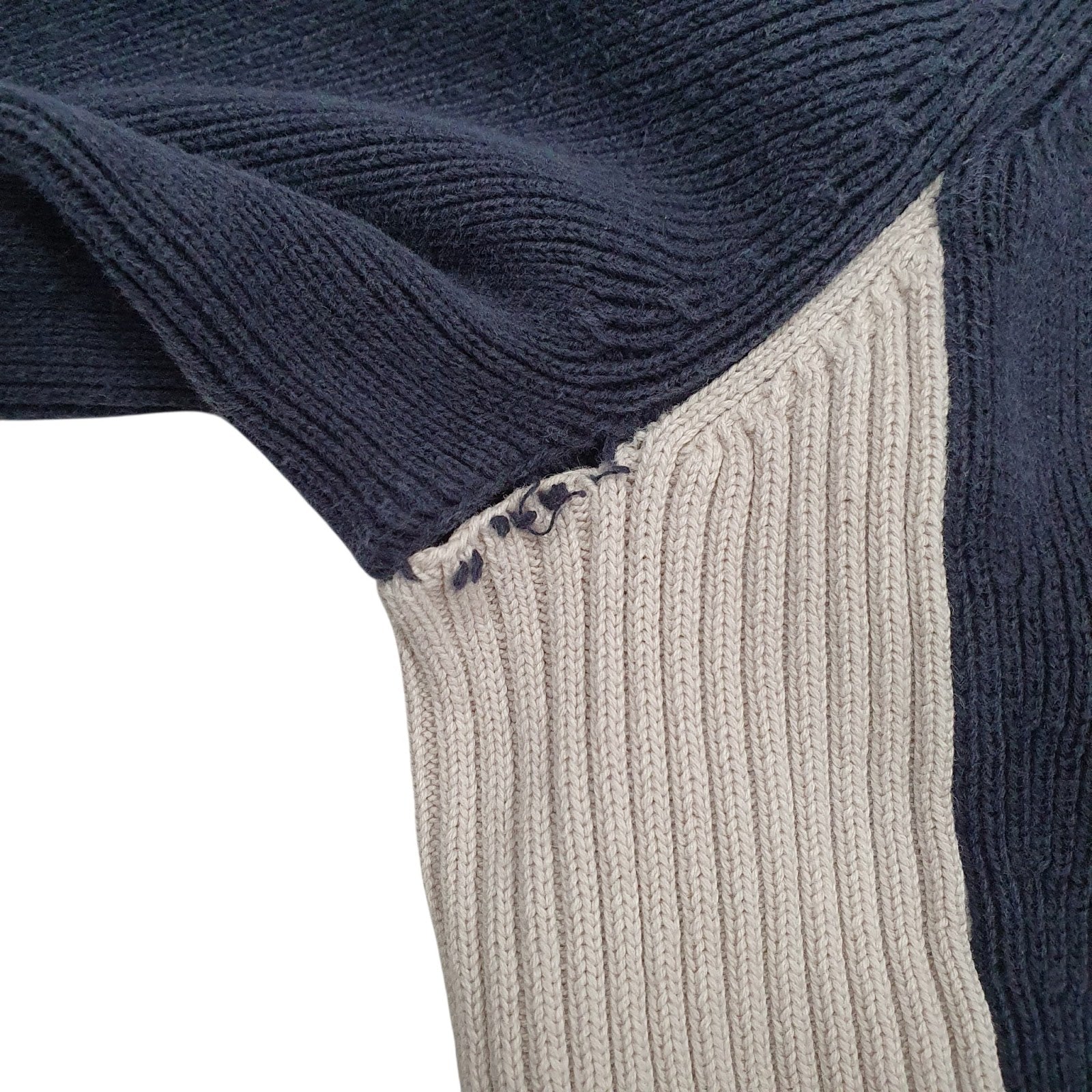 Womens Navy Tommy Hilfiger  V Neck Jumper
