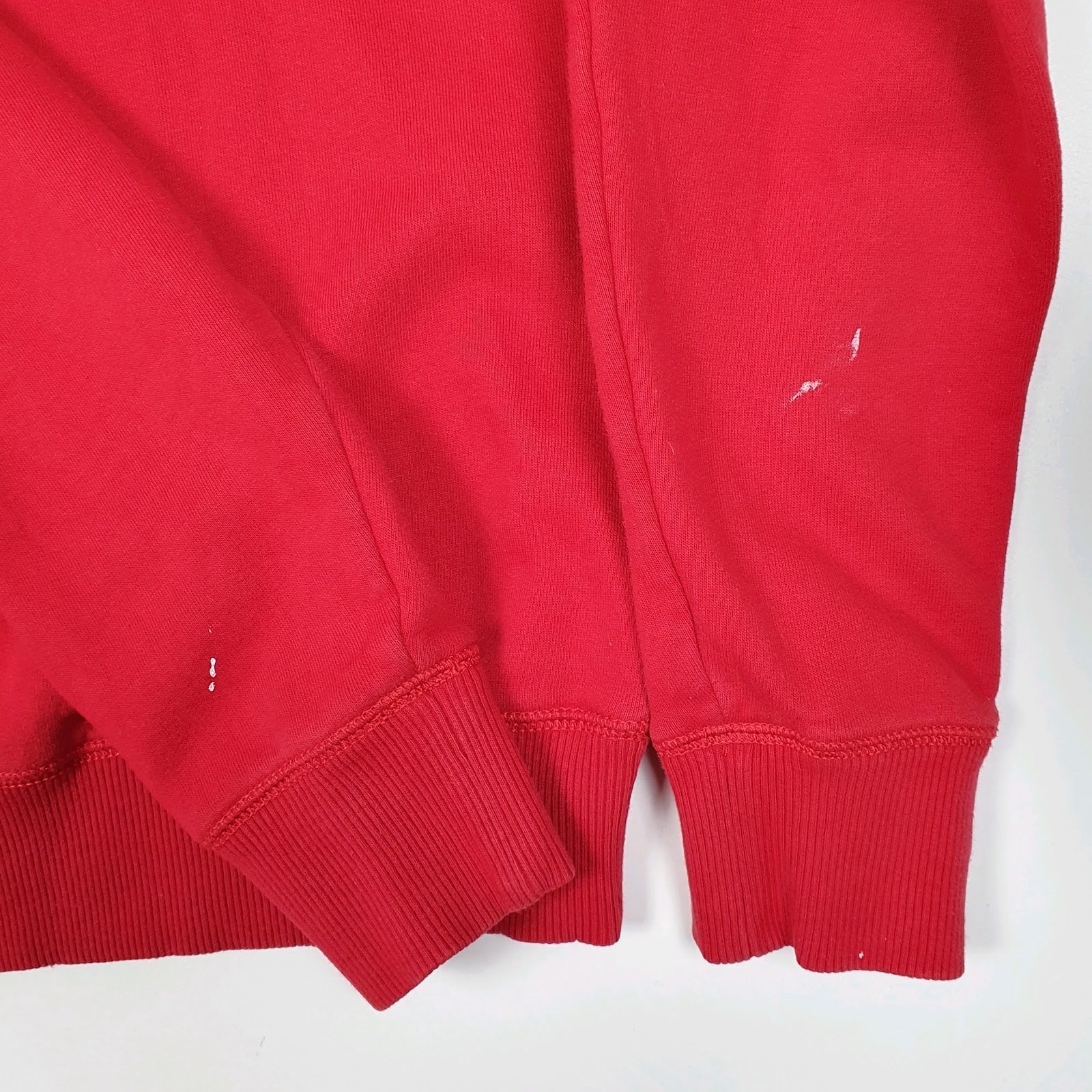 Mens Red Tommy Hilfiger  Crewneck Jumper
