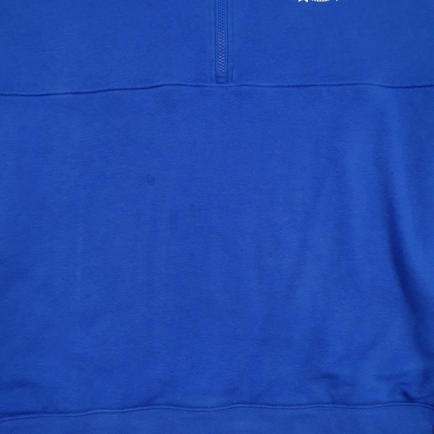 Mens Blue Nike  Quarter Zip Jumper
