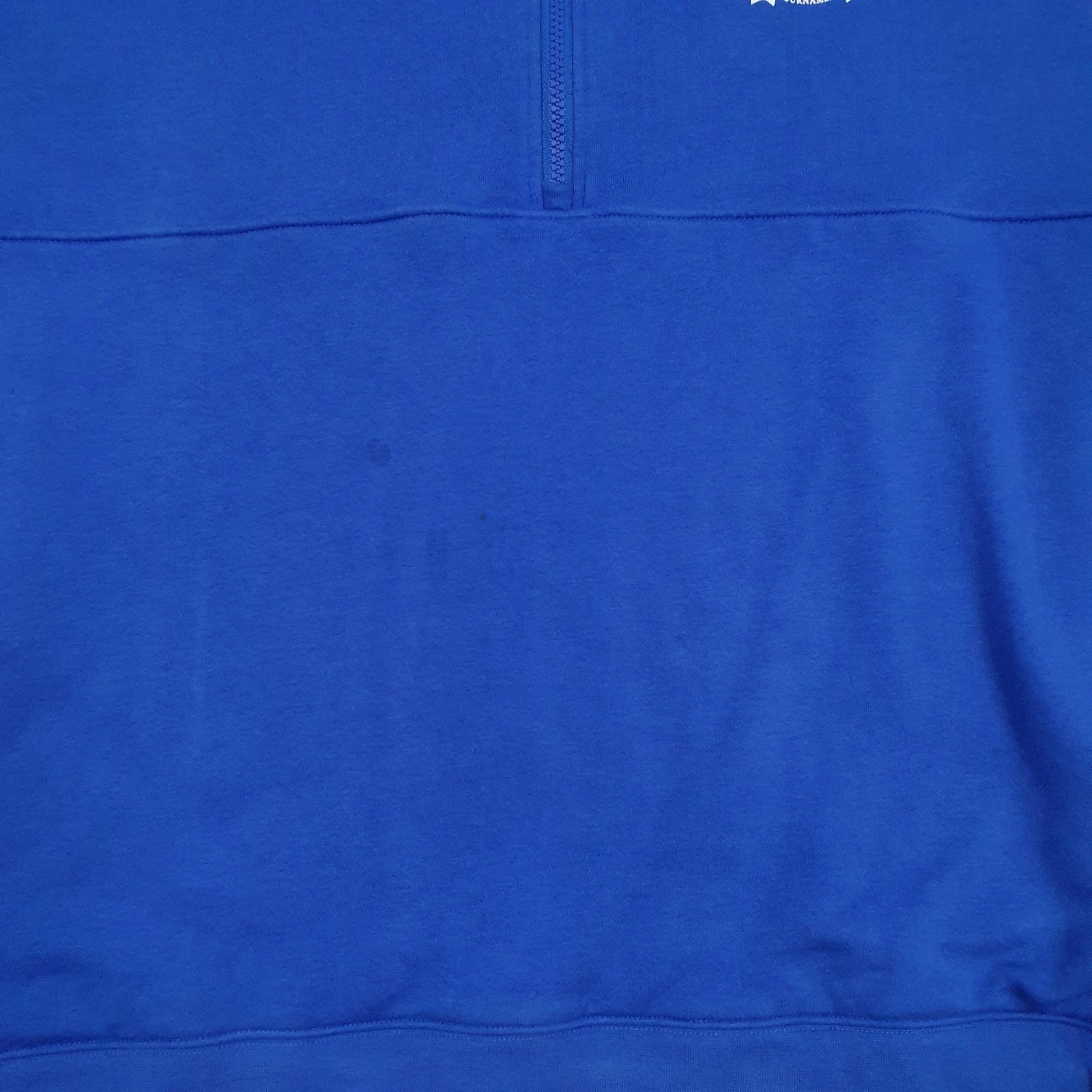 Mens Blue Nike  Quarter Zip Jumper
