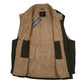 Mens Green Lee Sherpa Lined Summit Vest  Coat