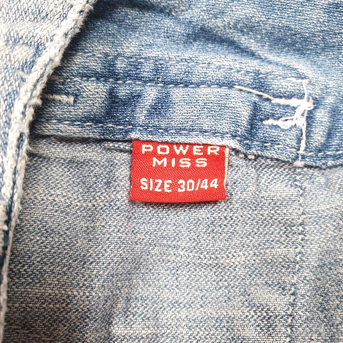 Womens Blue Power Miss Distressed  Jeans