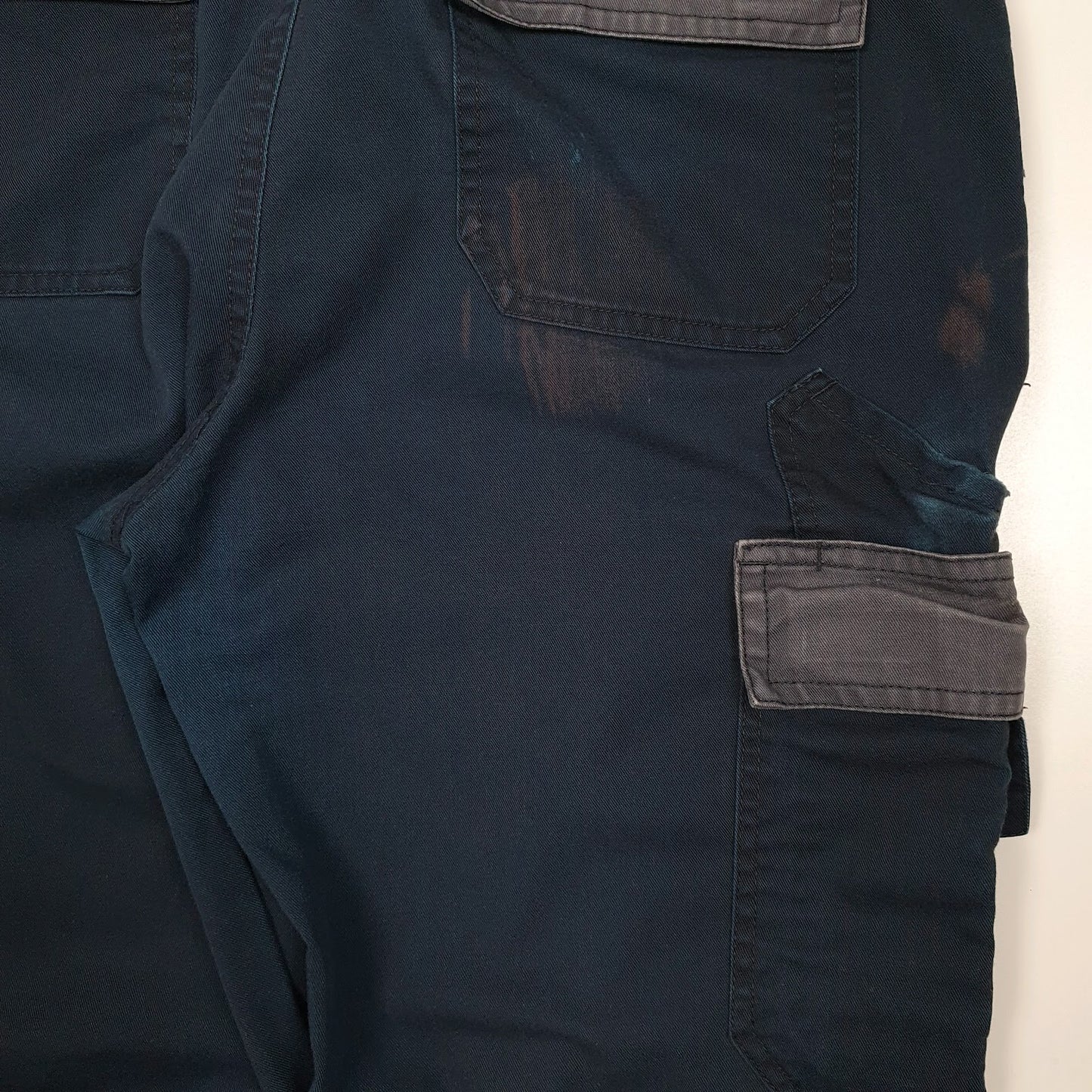 Mens Navy Dickies   Trousers