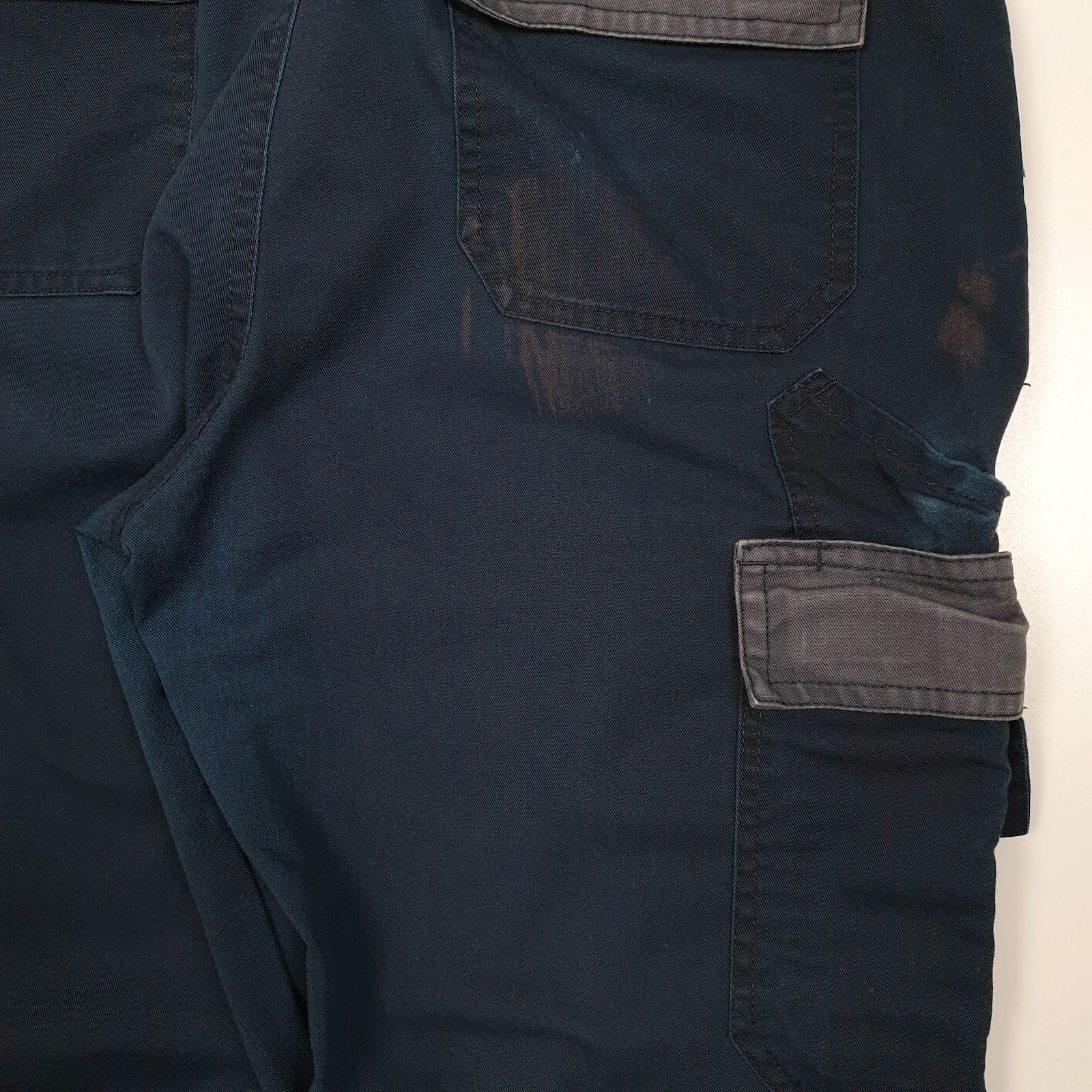 Mens Navy Dickies   Trousers