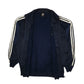 Mens Navy Adidas Vintage 2000s Track Top Full Zip Jumper