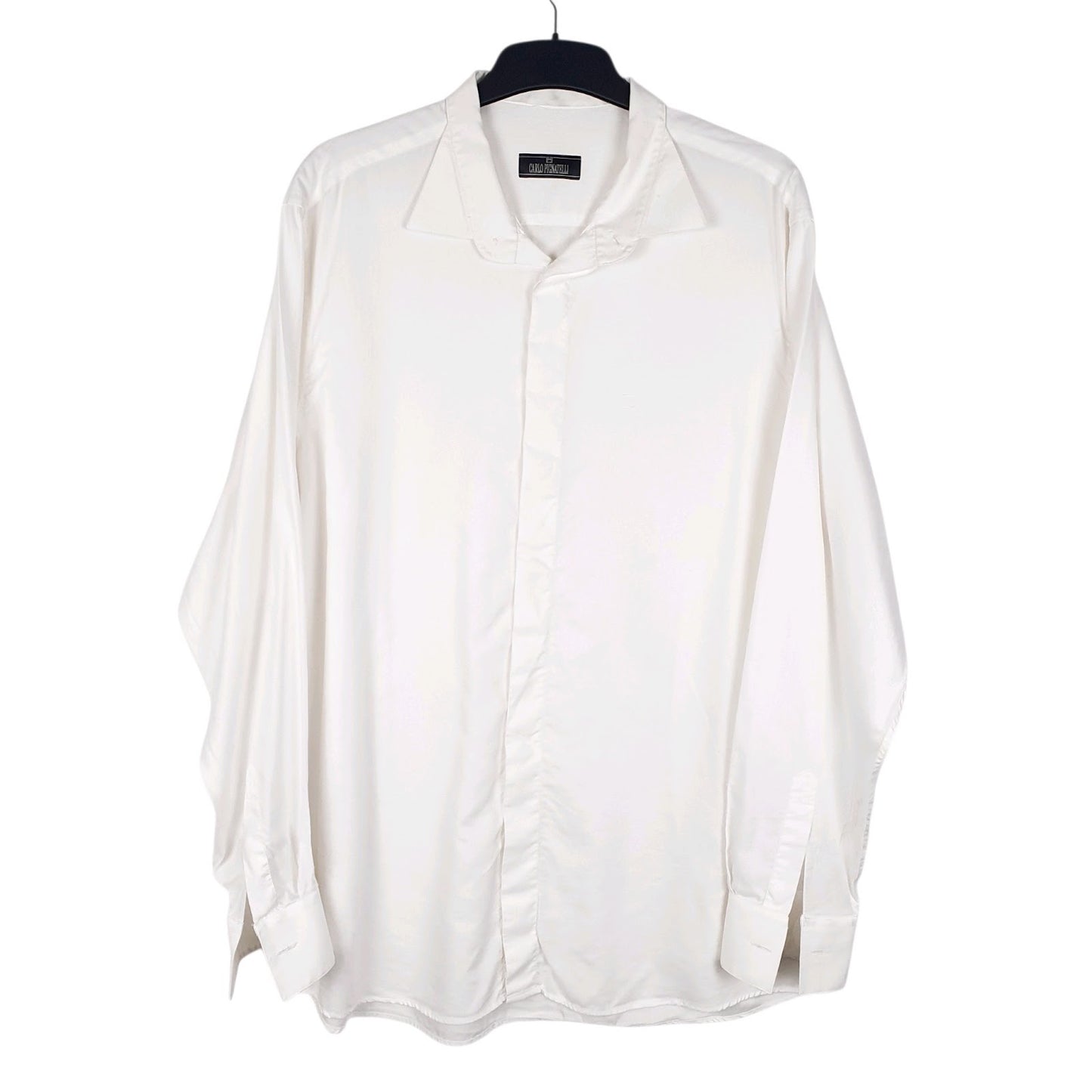 Mens White Carlo Pignatelli  Long Sleeve Shirt