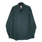 Mens Green L.L.Bean Thick Flannel Houndstooth Long Sleeve Shirt