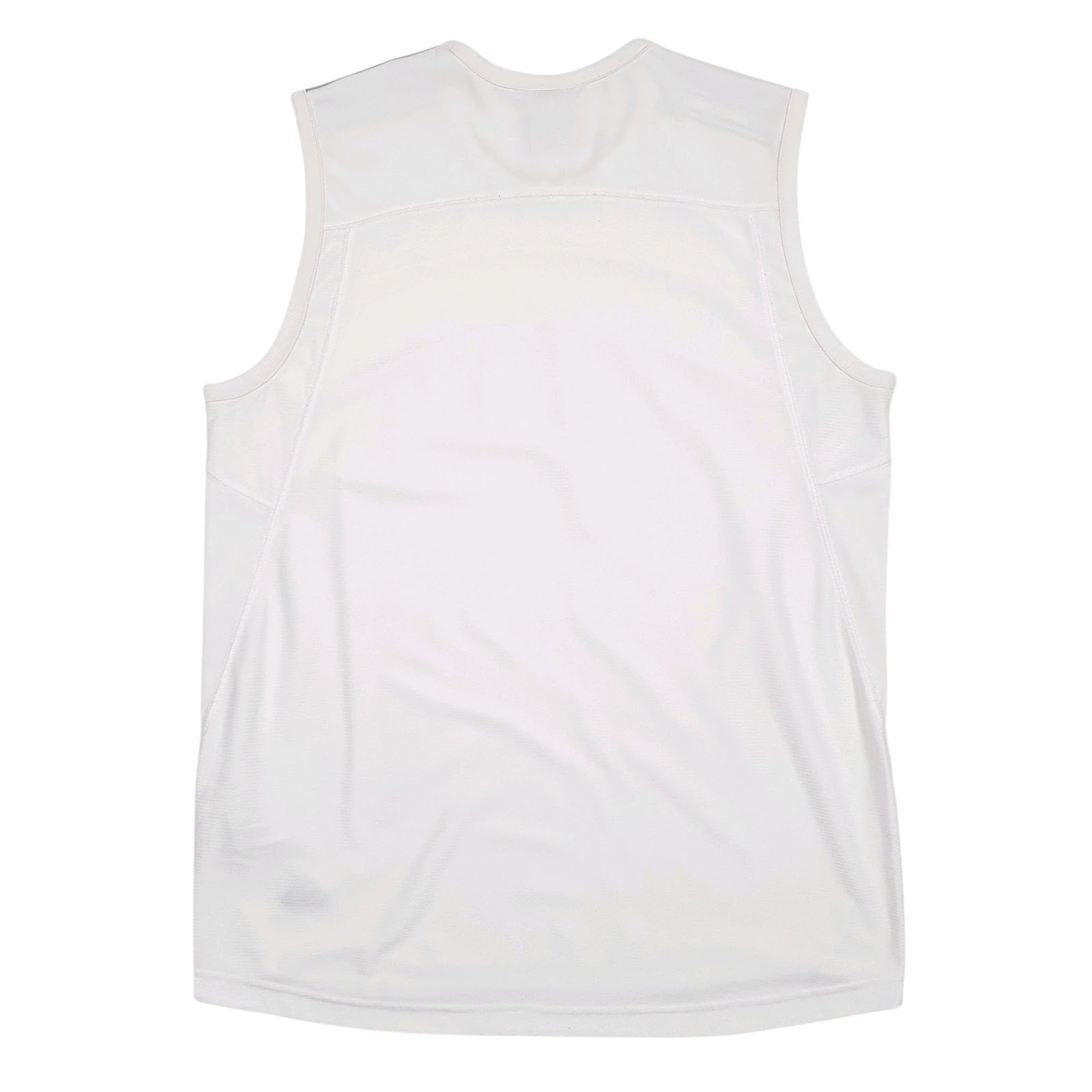 Mens White Adidas Vest  T Shirt