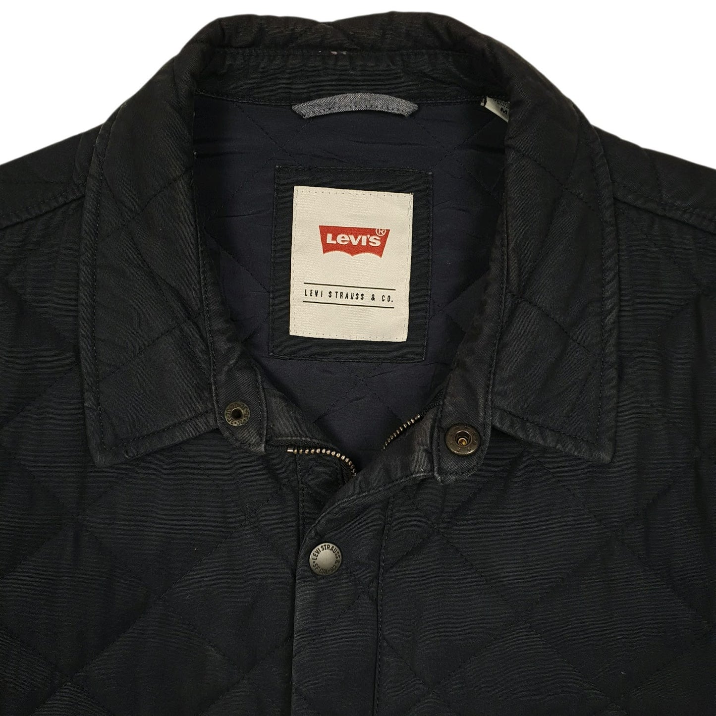 Mens Navy Levis Windbreaker  Coat