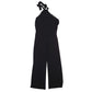 Womens Black Melrose Asymmetric Flared Leg  Dress