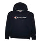Mens Navy Champion  Hoodie Jumper