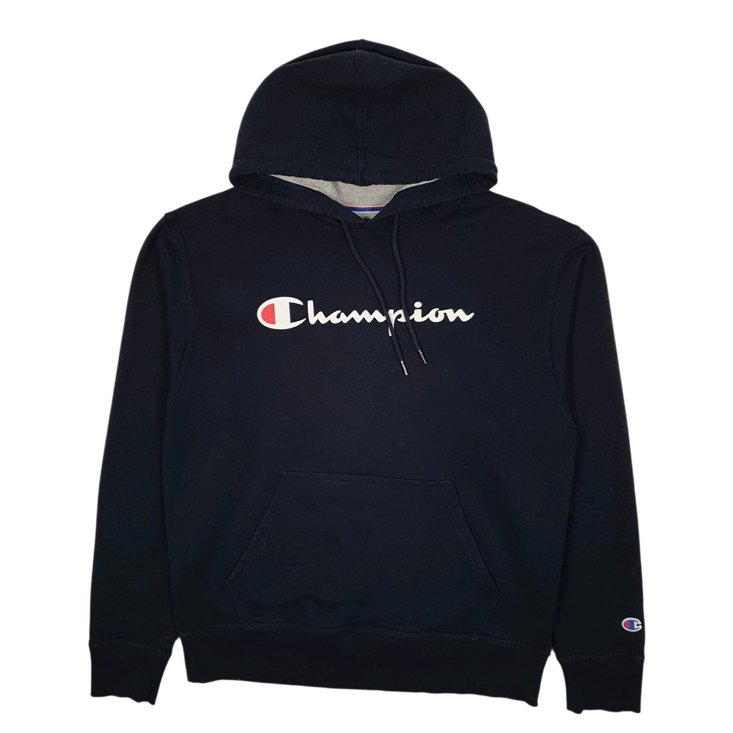 Mens Navy Champion  Hoodie Jumper