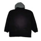 Mens Black Wrangler Chore Windbreaker Hoodie Full Zip Coat