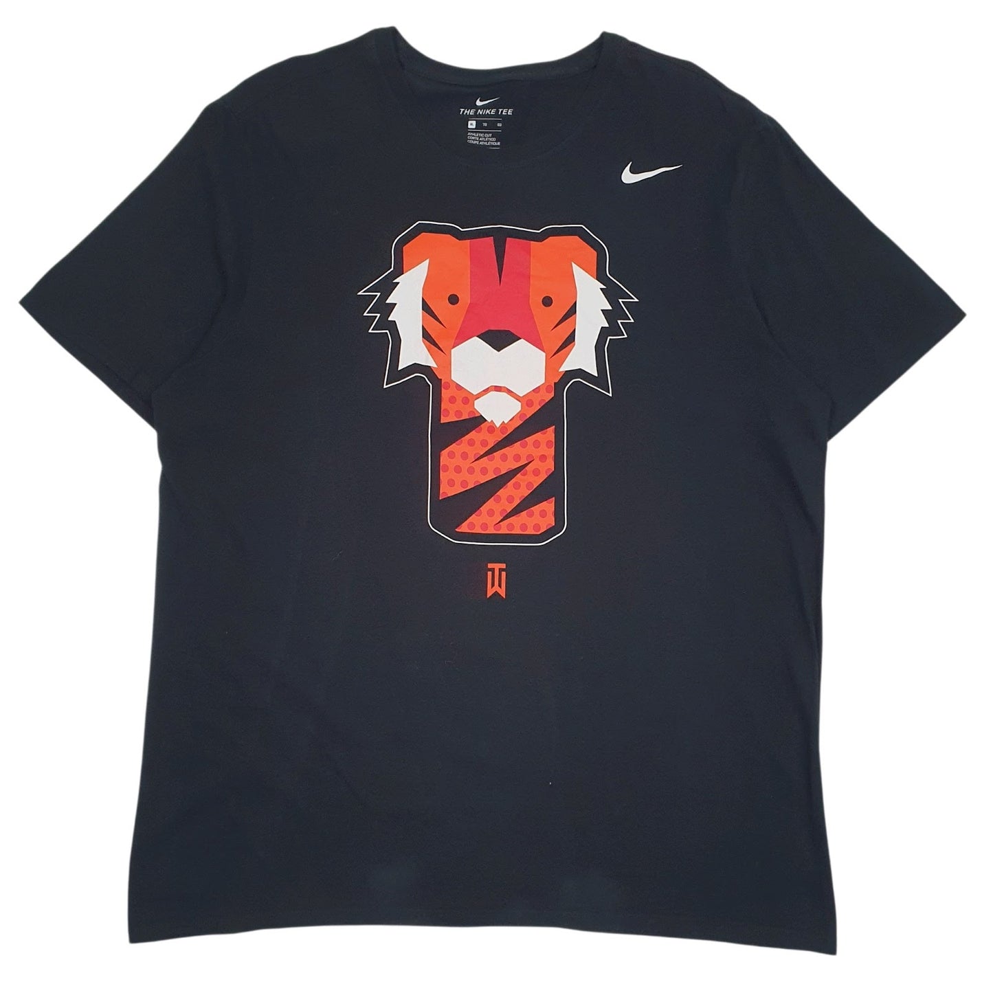 Mens Black Nike  Short Sleeve T Shirt