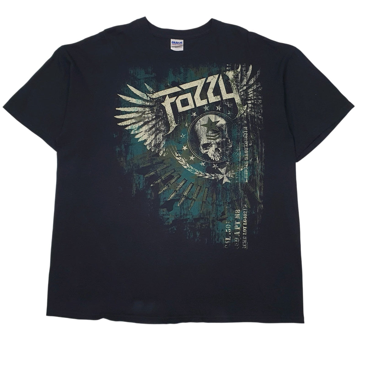 Mens Black Gildan  Short Sleeve T Shirt