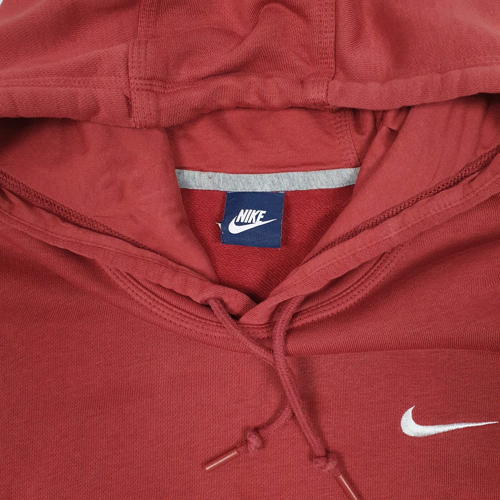 Mens Red Nike  Hoodie Jumper