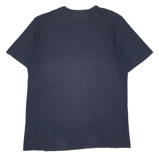 Mens Navy Sun68   T Shirt