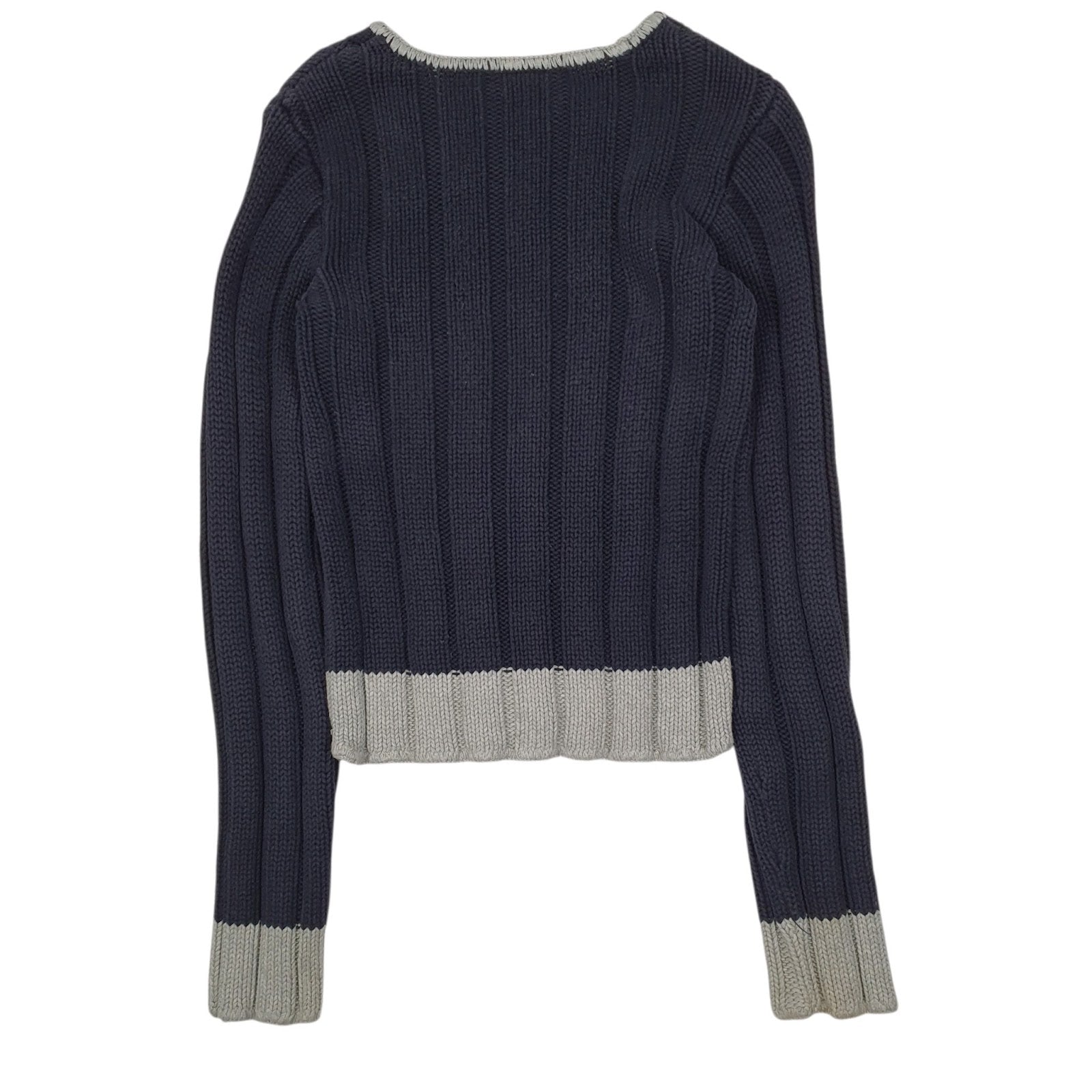 Womens Navy Ralph Lauren Polo Jeans Co Crewneck Jumper