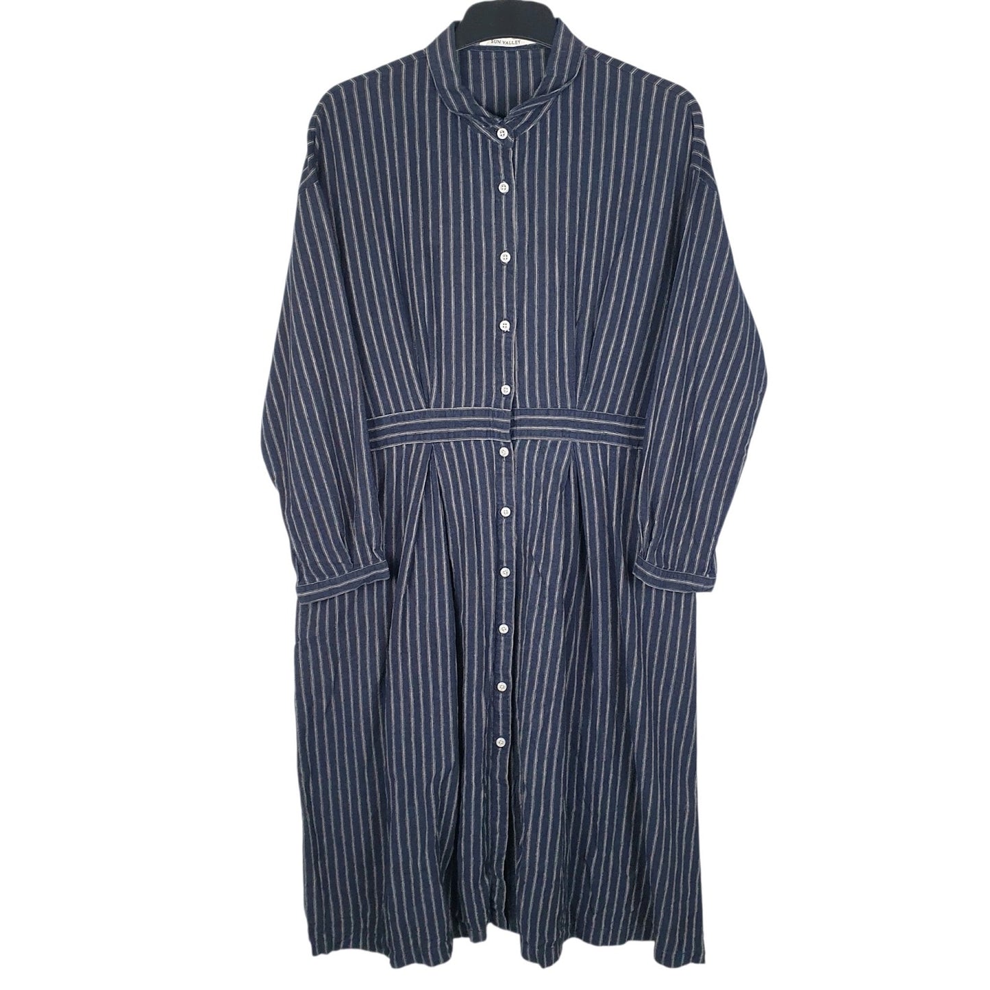 Womens Navy Sun Valley  Long Sleeve Dress