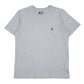 Womens Blue Carhartt  Short Sleeve T Shirt