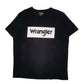 Mens Black Wrangler  Short Sleeve T Shirt