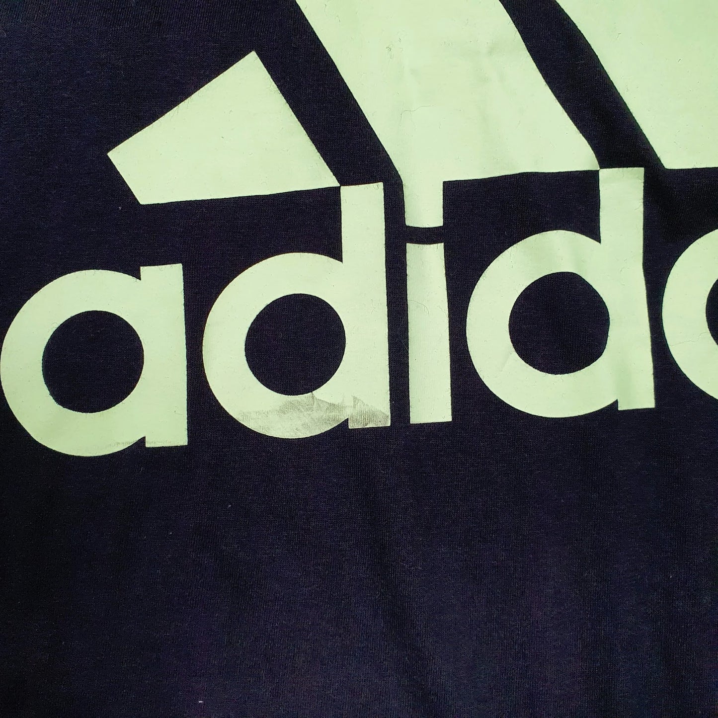Mens Black Adidas   T Shirt