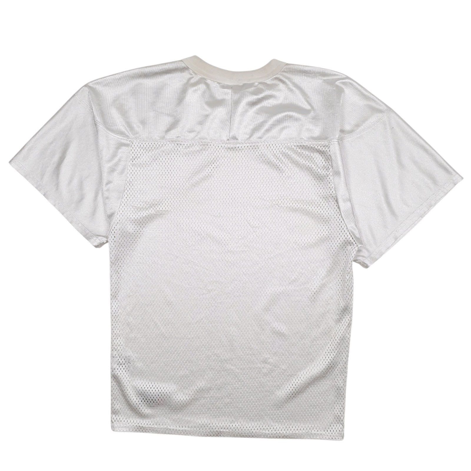 Mens White Nike Vintage 00s Football Jersey  T Shirt