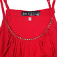 Womens Red Metiss Summer Strappy  Dress