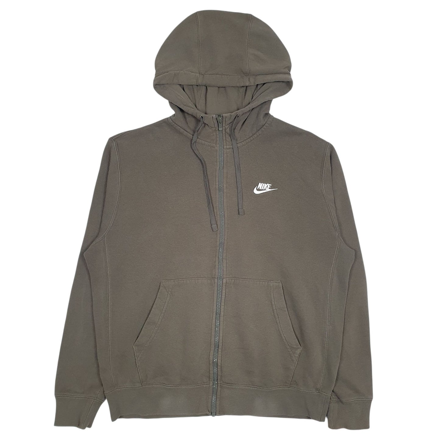 Mens Green Nike  Full Zip Jumper