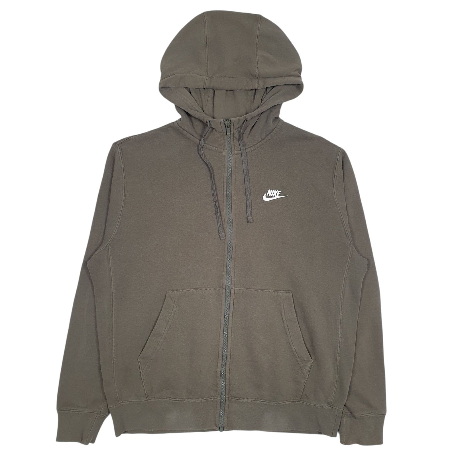 Mens Green Nike  Full Zip Jumper