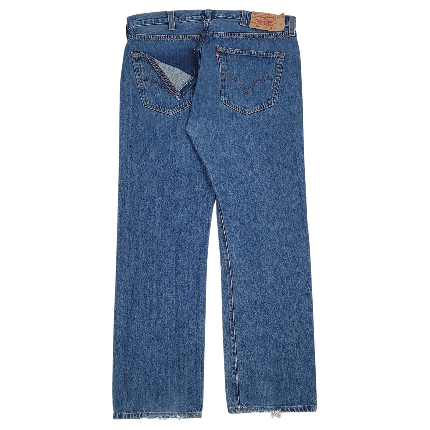 Mens Blue Levis   Jeans