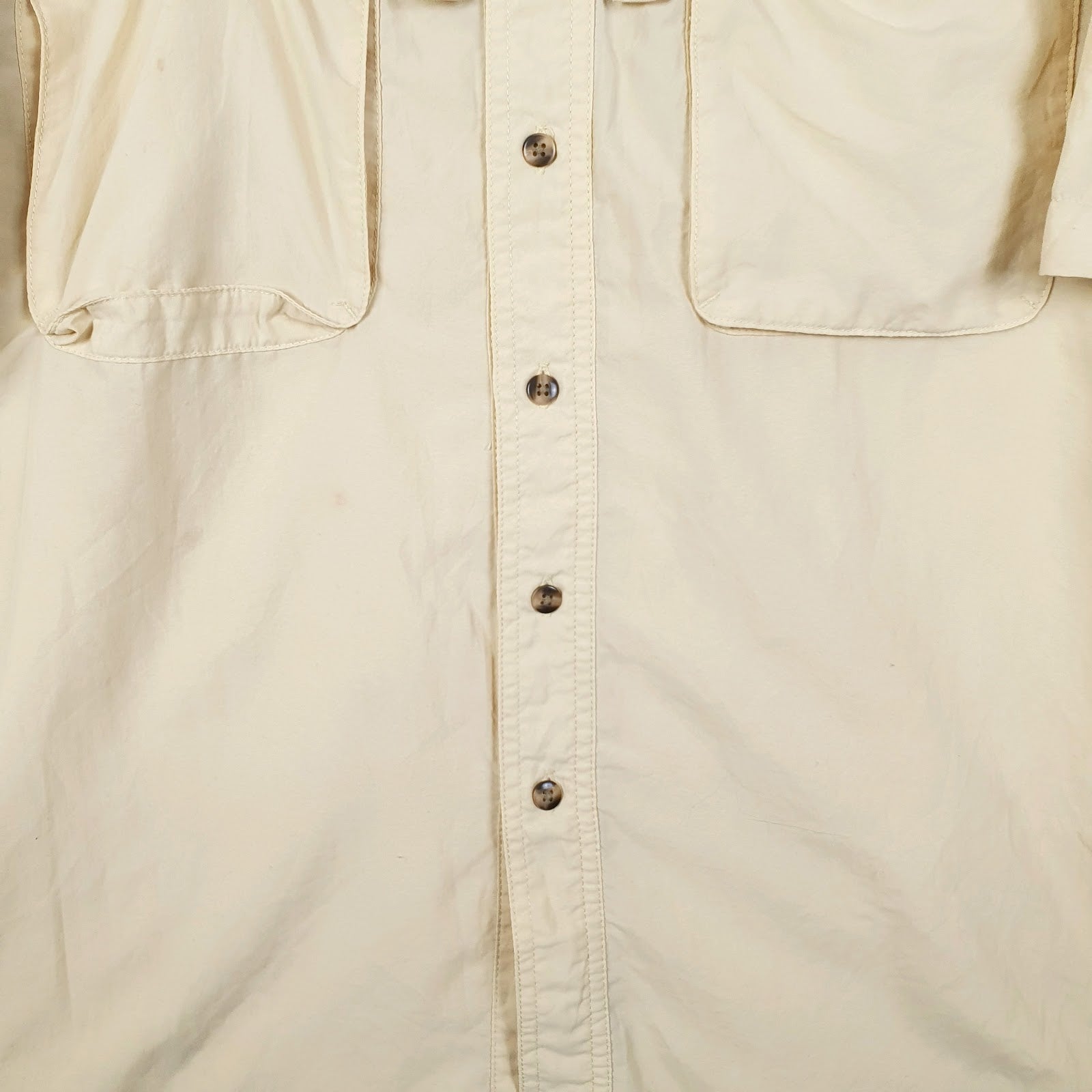 Mens Yellow L.L.Bean   Shirt