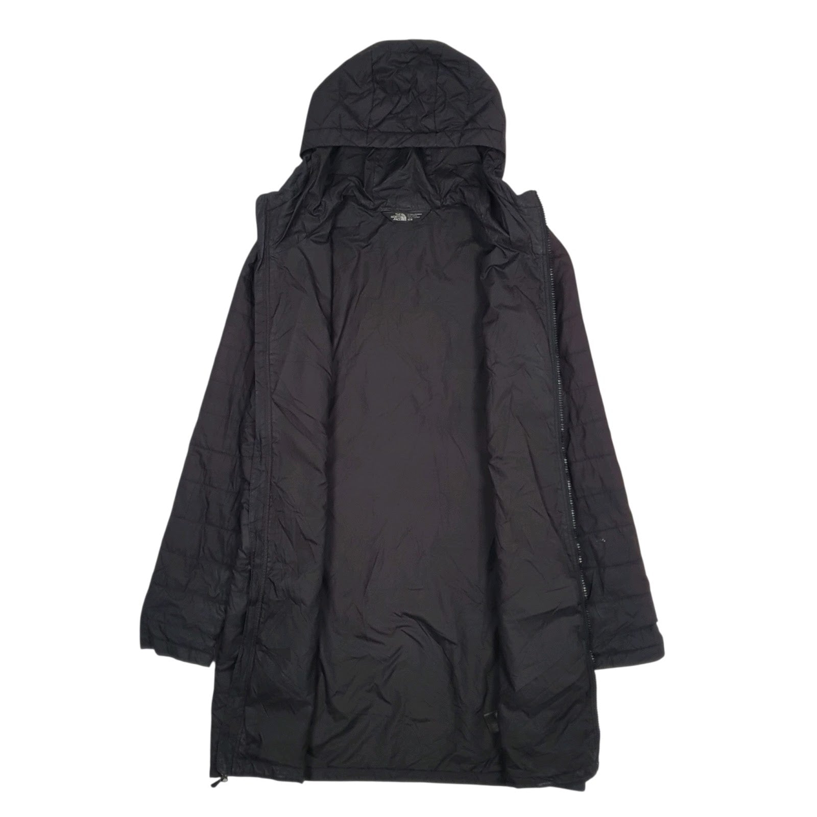 Womens Black The North Face Trench Longline Lightweight  Coat
