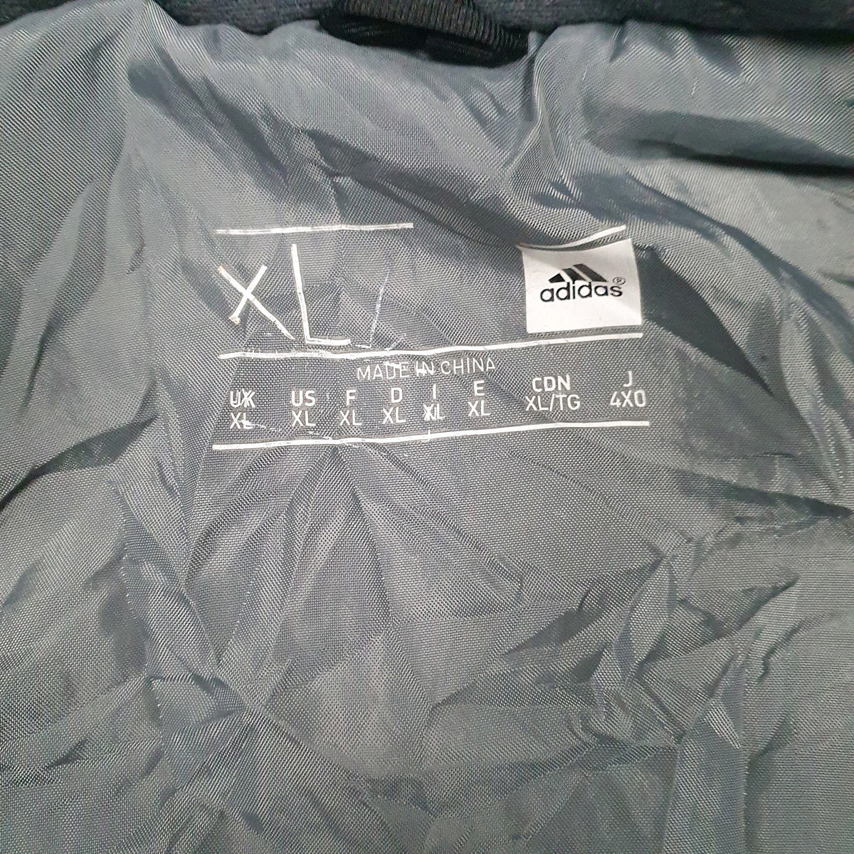 Mens Grey Adidas Climastorm  Coat