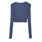 Womens Blue Love Tree  Cardigan Jumper