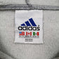 Mens Grey Adidas Vintage 90s Hoodie Jumper