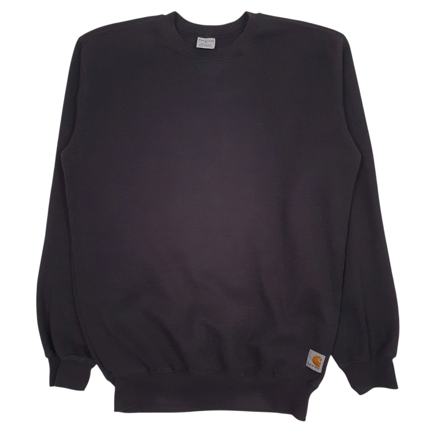 Mens Black Carhartt  Crewneck Jumper