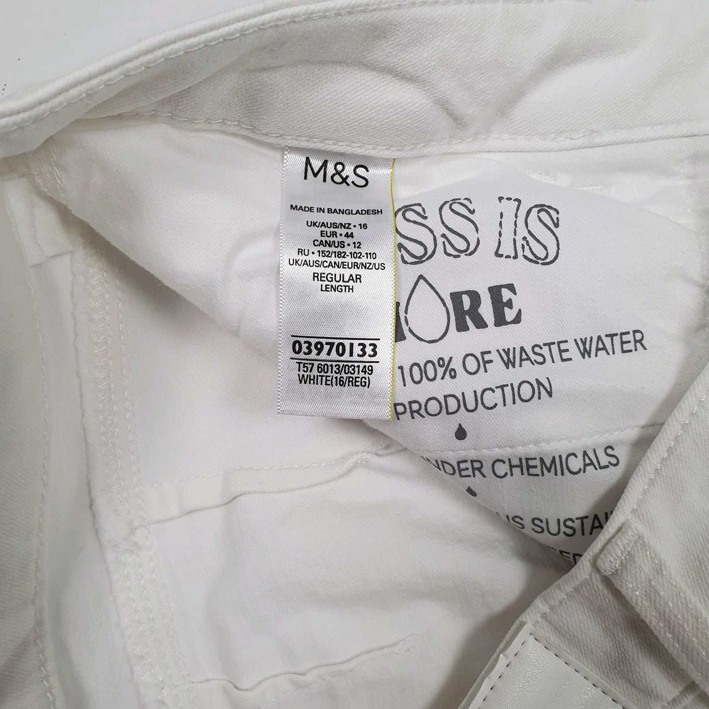 Womens White M&S   Jeans