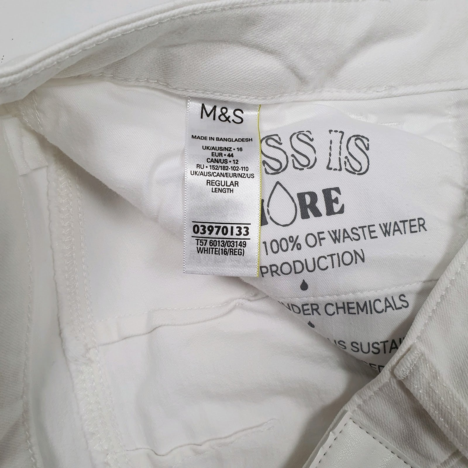 Womens White M&S   Jeans