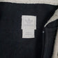 Mens Black Adidas Brooklyn Nets Full Zip Jumper