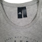 Mens Grey Adidas   T Shirt