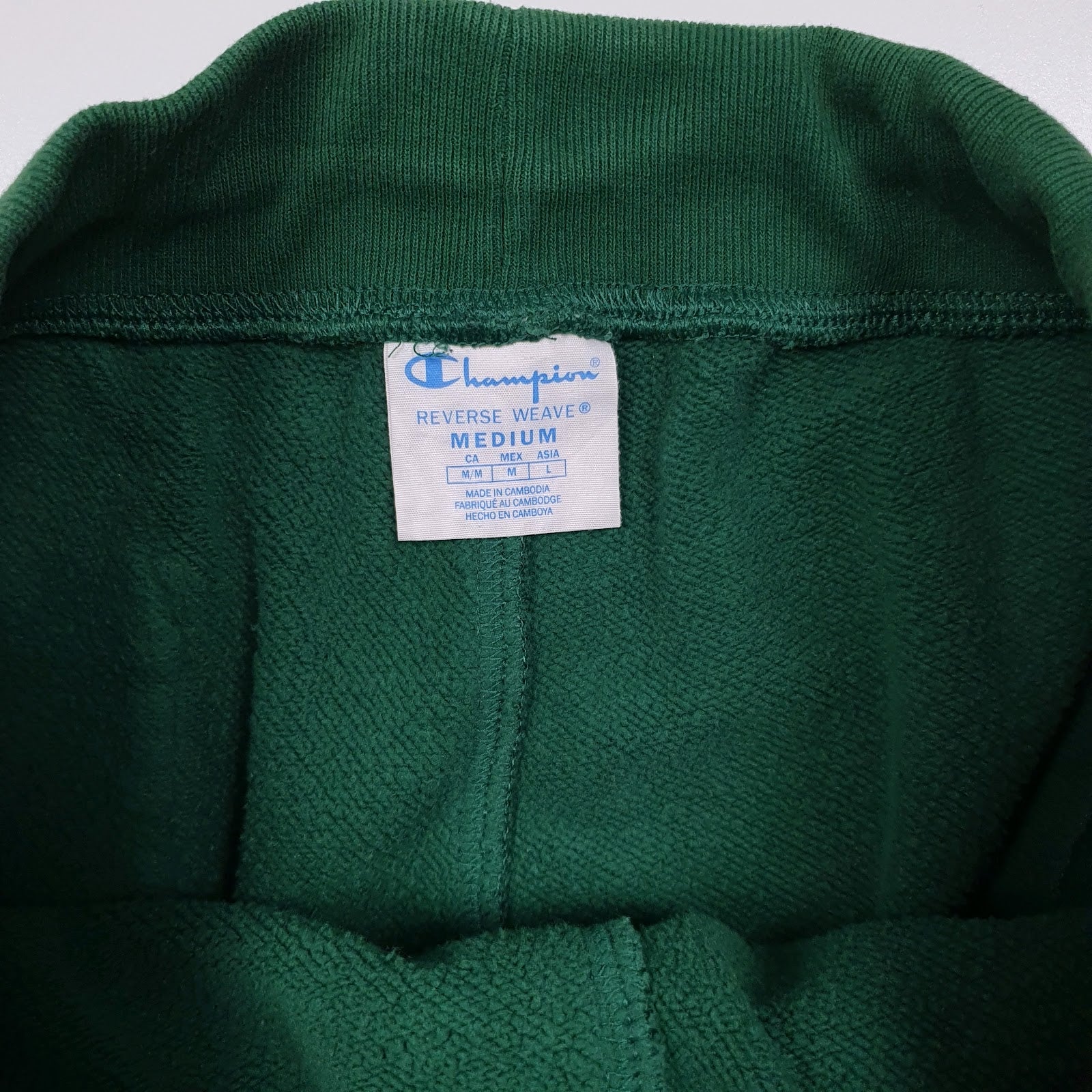 Mens Green Champion Daffy Duck Reverse Weave Hoodie Trousers