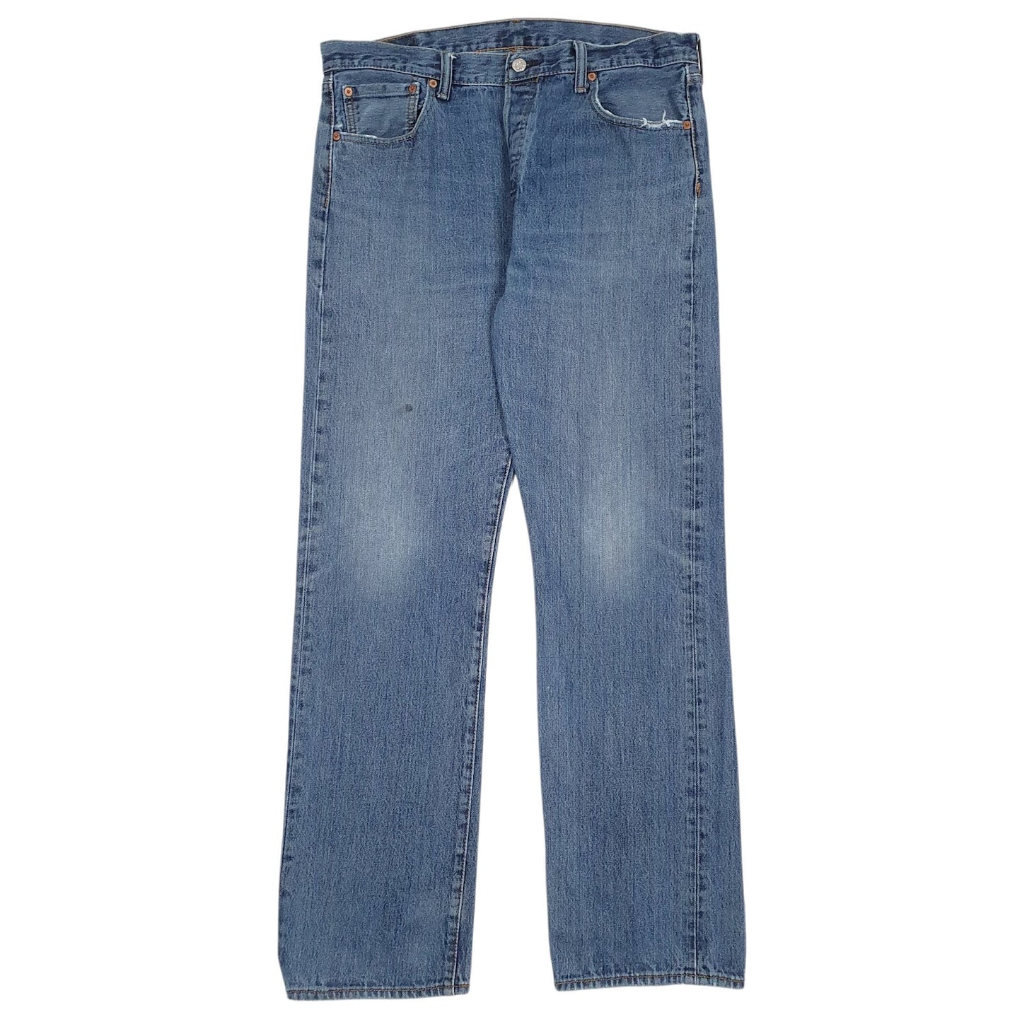 Mens Blue Levis  501 JeansW36 L34