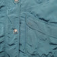Womens Blue Fila Vintage 90s Magic Line  Coat